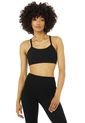 ALOSOFT GRATITUDE BRA  W9352R BLACK de ALO YOGA