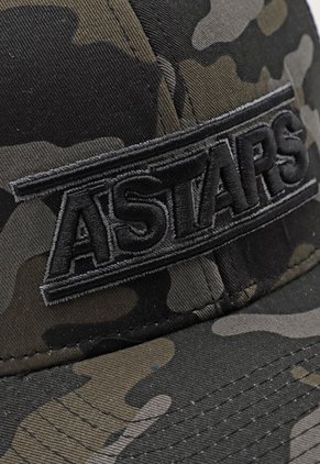 Gorra Negro-Verde Oliva-Verde Grisáceo Alpinestars Proximity Meshback