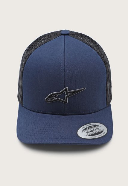 Gorra Azul Navy-Negro-Blanco Alpinestars Find Trucker