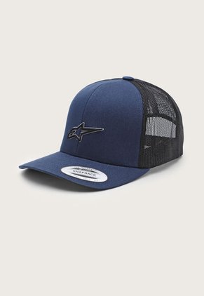 Gorra Azul Navy-Negro-Blanco Alpinestars Find Trucker