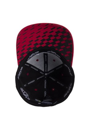 Gorra Negra-Roja Alpinestars Circuit Rep Hat