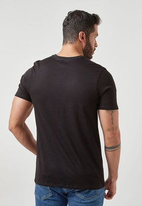 Camiseta Negro-Blanco Alpinestars Corporate