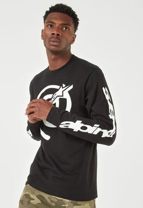 Camiseta Negro-Blanco Alpinestars