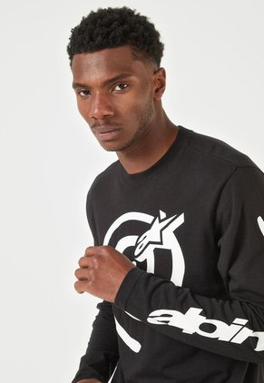 Camiseta Negro-Blanco Alpinestars