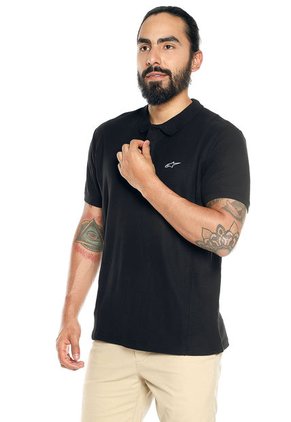 Polo Negro Alpinestars