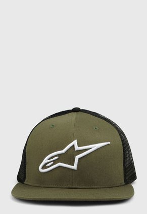 Gorra Negro-Verde Oliva Alpinestars