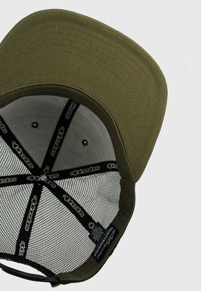 Gorra Negro-Verde Oliva Alpinestars