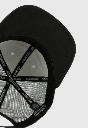 Gorra Negro-Blanco-Rojo Alpinestars Corp Trucker