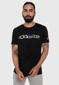 Camiseta Negro-Blanco Alpinestars Wordmark Tee de Alpinestars