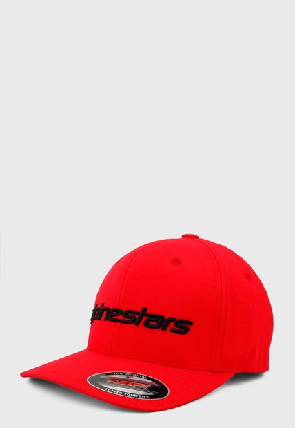 Gorra Rojo-Negro Alpinestars Linear Hat