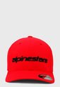Gorra Rojo-Negro Alpinestars Linear Hat de Alpinestars