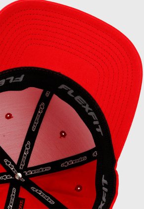 Gorra Rojo-Negro Alpinestars Linear Hat