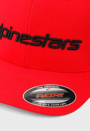 Gorra Rojo-Negro Alpinestars Linear Hat