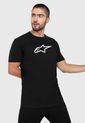 Camiseta Negro-Blanco Alpinestars Ageless Tee de Alpinestars