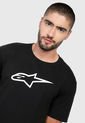 Camiseta Negro-Blanco Alpinestars Ageless Tee de Alpinestars