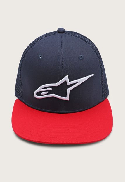 Gorra Azul Navy-Rojo-Blanco Alpinestars Corp Trucker