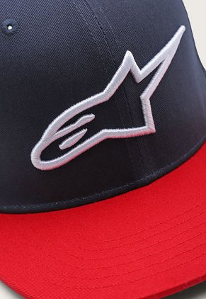 Gorra Azul Navy-Rojo-Blanco Alpinestars Corp Trucker
