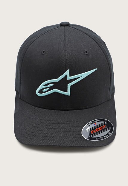 Gorra Negro-Aguamarina Alpinestars Ageless Curve