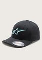 Gorra Negro-Aguamarina Alpinestars Ageless Curve de Alpinestars