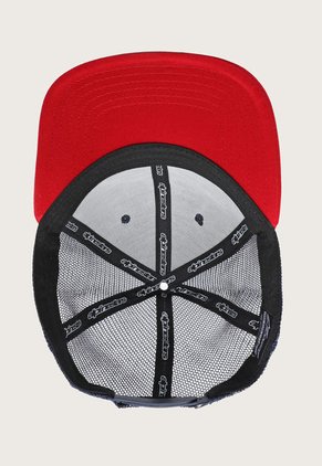 Gorra Azul Navy-Rojo-Blanco Alpinestars Corp Trucker