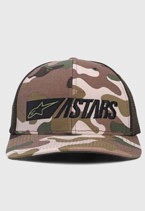 Gorra Verde-Café-Negro Alpinestars Reblaze Multicamo