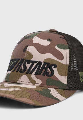 Gorra Verde-Café-Negro Alpinestars Reblaze Multicamo