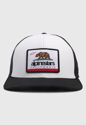 Gorra Negro-Blanco Alpinestars Cali 2.0 Hat