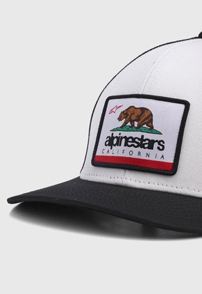 Gorra Negro-Blanco Alpinestars Cali 2.0 Hat