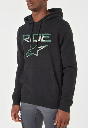 Hoodie Negro Multicolor Alpinestars