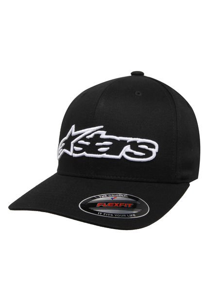 Gorra Negra Alpinestars  Blazer Flexfit