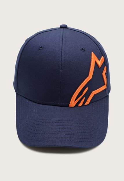 Gorra Azul Navy-Naranja Alpinestars Corp Snap 2