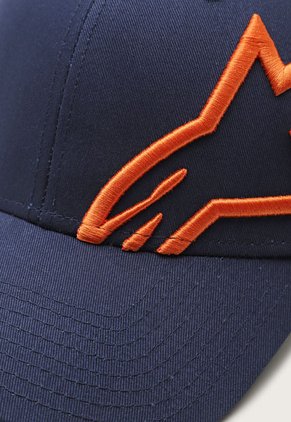 Gorra Azul Navy-Naranja Alpinestars Corp Snap 2