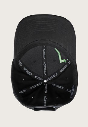 Gorra Negro-Verde Alpinestars Corp Snap 2