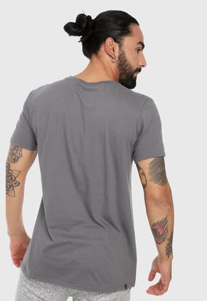Camiseta Gris-Amarillo Alpinestars Ageless Tee