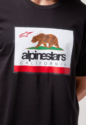 Camiseta Negro-Multicolor Alpinestars Cali 2.0