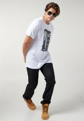 Camiseta Blanco-Negro Alpinestars Victory Roots