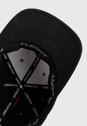 Gorra Negro-Blanco Alpinestars Linear