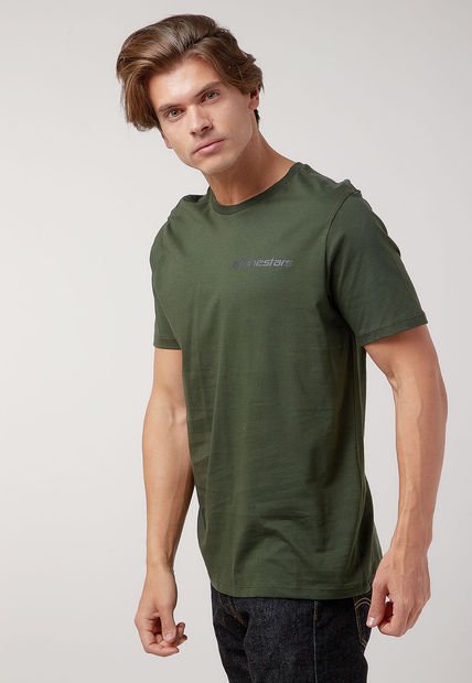 Camiseta Verde-Multicolor Alpinestars Awaits