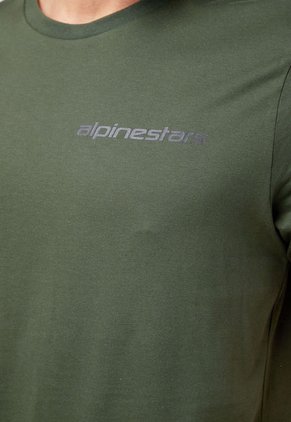 Camiseta Verde-Multicolor Alpinestars Awaits