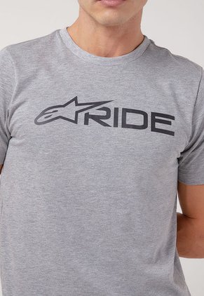 Camiseta Gris-Negro Alpinestars Ride 3.0