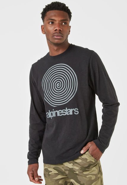 Camiseta Negro-Gris Alpinestars