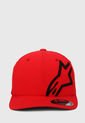 Gorra Rojo-Negro Alpinestars Corp Shift Curved de Alpinestars