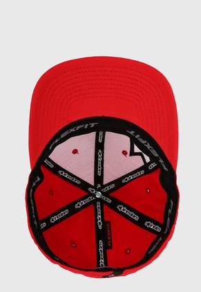 Gorra Rojo-Negro Alpinestars Corp Shift Curved