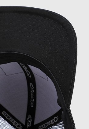 Gorra Negro-Blanco-Rojo-Café Alpinestars Cali 2.0 Hat