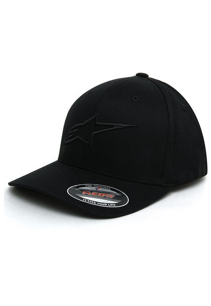 Gorra Negra Alpinestars Ageles Curve Hat