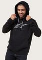 Hoodie Negro-Blanco Alpinestars Ageless V2 de Alpinestars