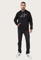 Hoodie Negro-Blanco Alpinestars Ageless V2 de Alpinestars