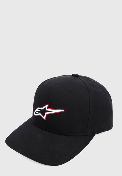 Gorra Negro-Blanco-Rojo Alpinestars 