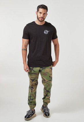 Camiseta Negro-Azul-Violeta-Blanco Alpinestars Track Right