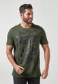 Camiseta Verde Oliva-Negro-Café Alpinestars Terra de Alpinestars